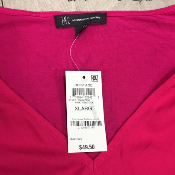 INC Tie-Front Top - Picture 5 of 6